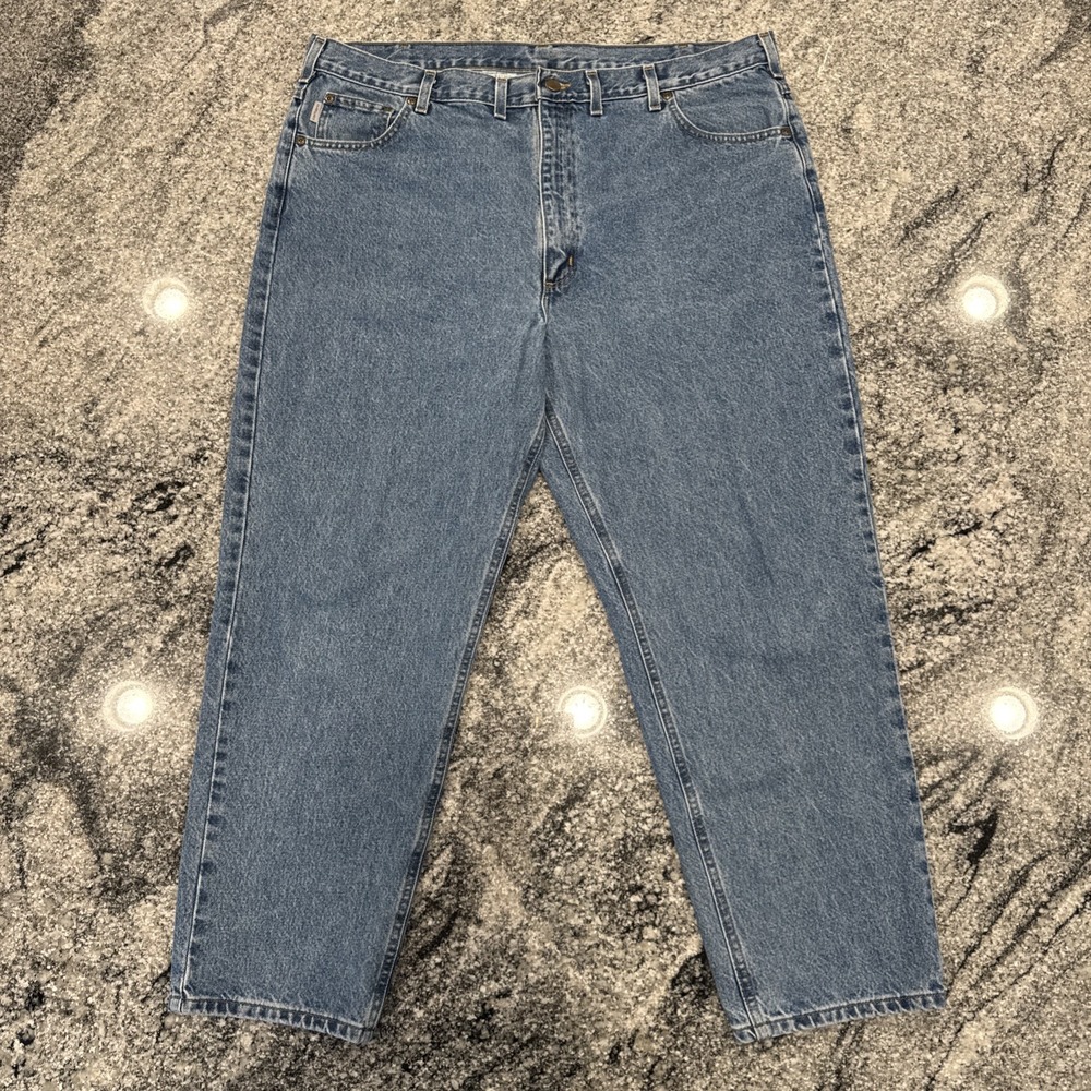 Carhartt Relaxed Fit Jeans Men‎ 44x30 B17STW Workwear Outdoor Retro Laborer #942